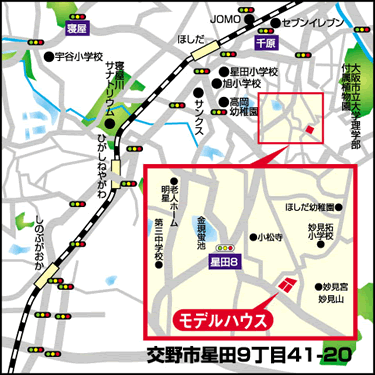 現地ご案内図